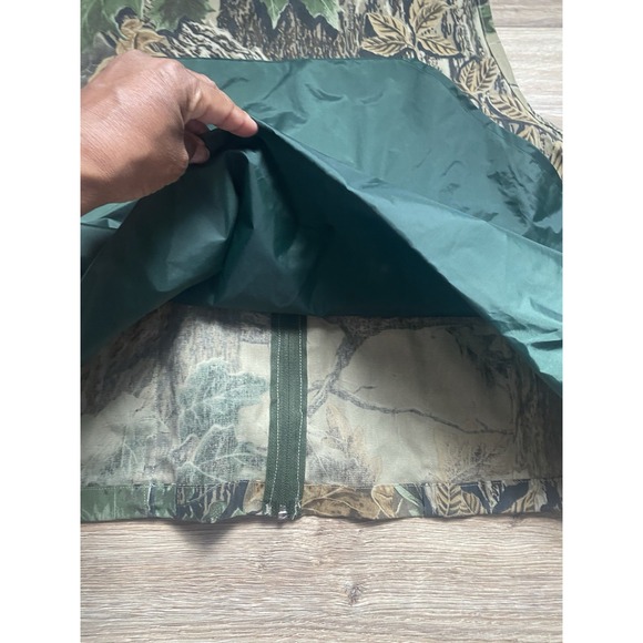 Vintage RealTree Bark Camo Duck Hunting Vest Bullet Pouch Sz L - Picture 9 of 12